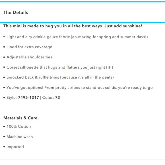 ⛔SOLD⛔🆕 NWT Aerie Corset Mini Dress in 'True Black', Size Medium - Picture 6 of 7